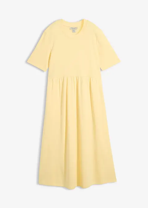 Jerseykjole i 100% bomull, bonprix