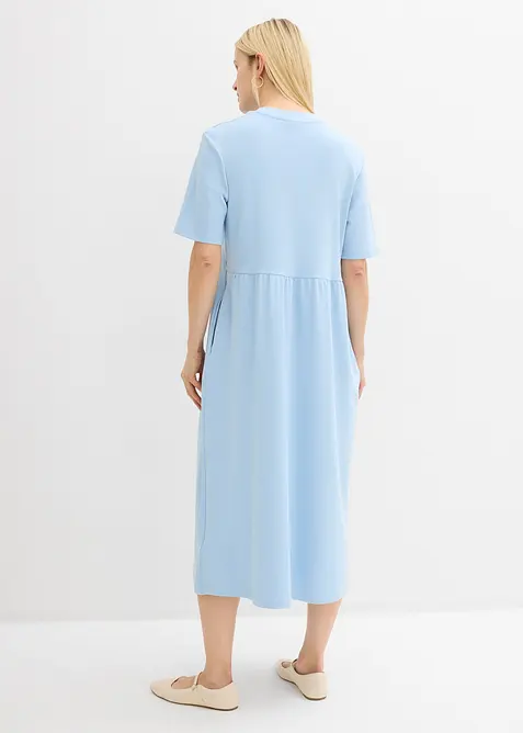 Jerseykjole i 100% bomull, bonprix