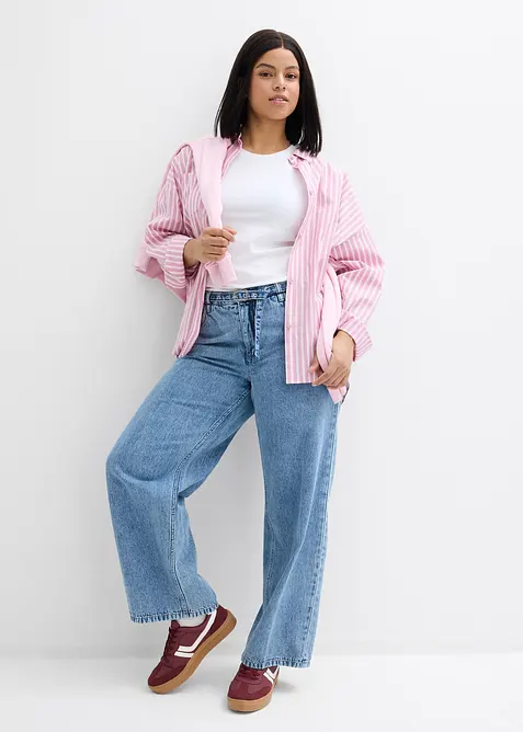 Loose fit-jeans Mid Waist, Straight, bonprix