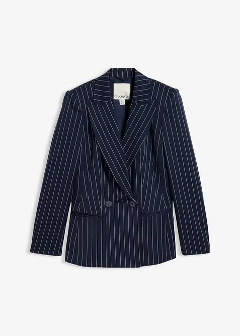 Blazer med n&aring;lestriper, bonprix