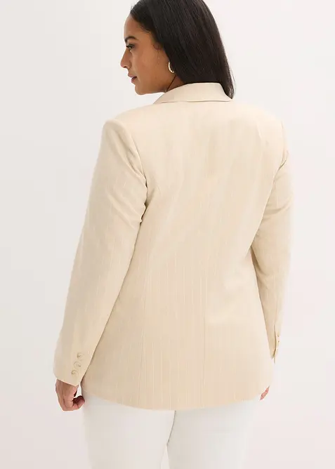 Blazer med n&aring;lestriper, bonprix