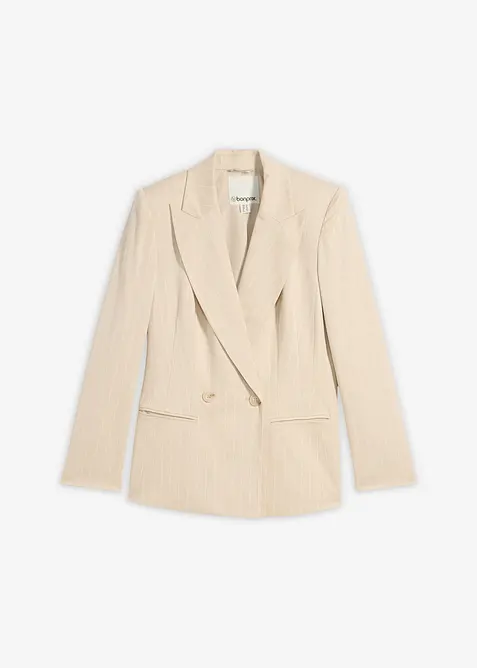 Blazer med n&aring;lestriper, bonprix