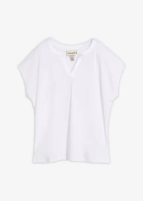 Topp med satengkant, bonprix