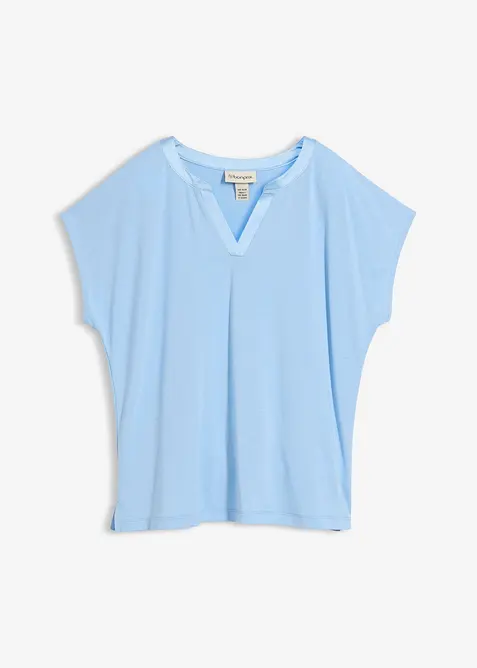 Topp med satengkant, bonprix