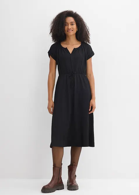 Jerseykjole i lett viskosemiks, bonprix