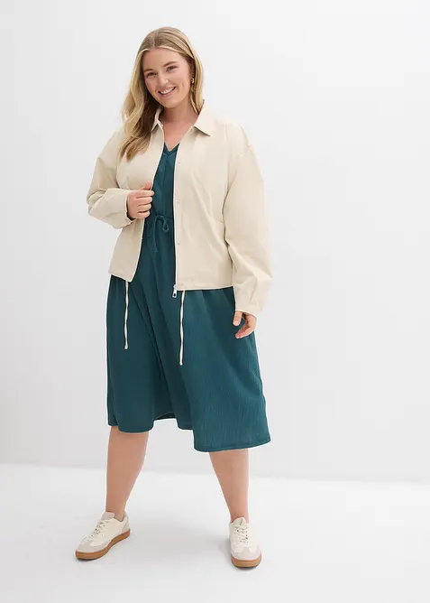 Jerseykjole i lett viskosemiks, bonprix