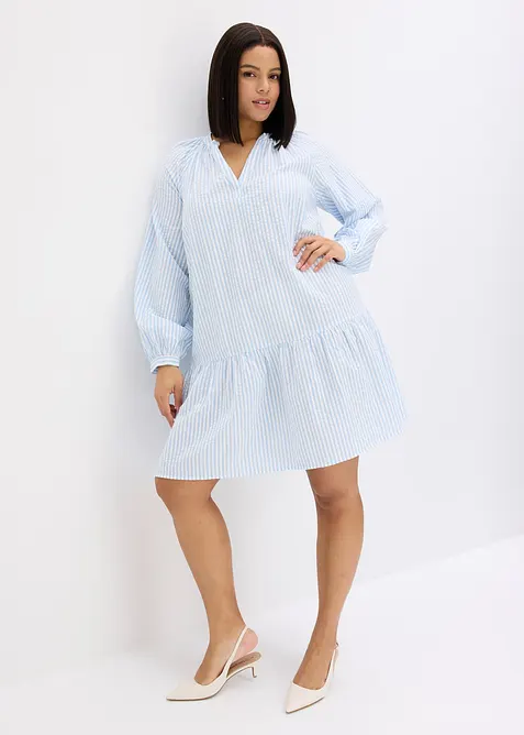 Tunikakjole i 100% bomull, bonprix