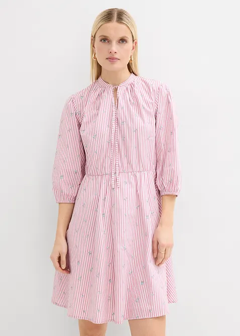 Minikjole i 100% bomull, bonprix