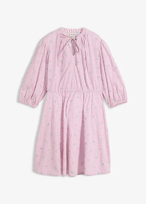 Minikjole i 100% bomull, bonprix