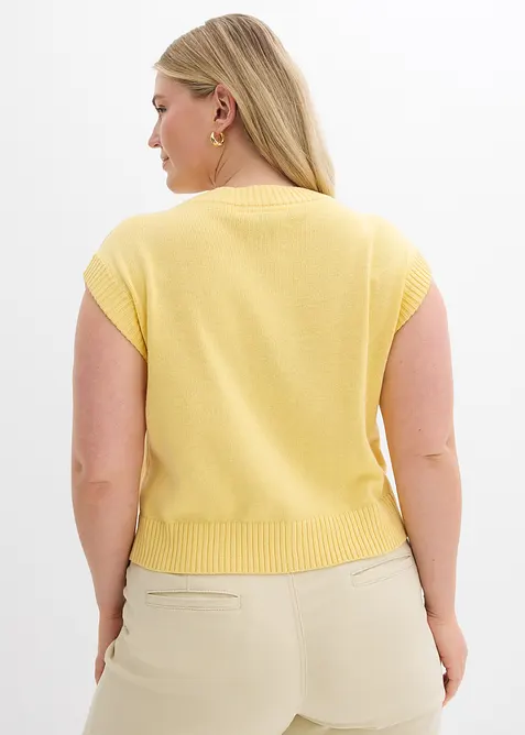 Strikkevest, bonprix