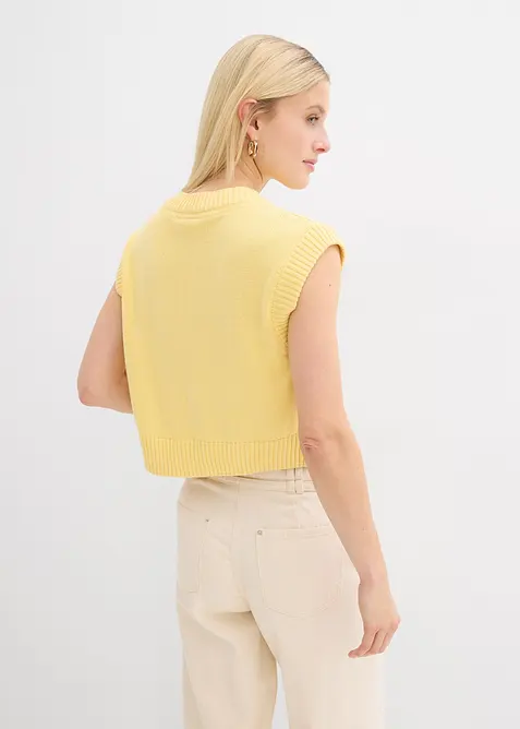 Strikkevest, bonprix