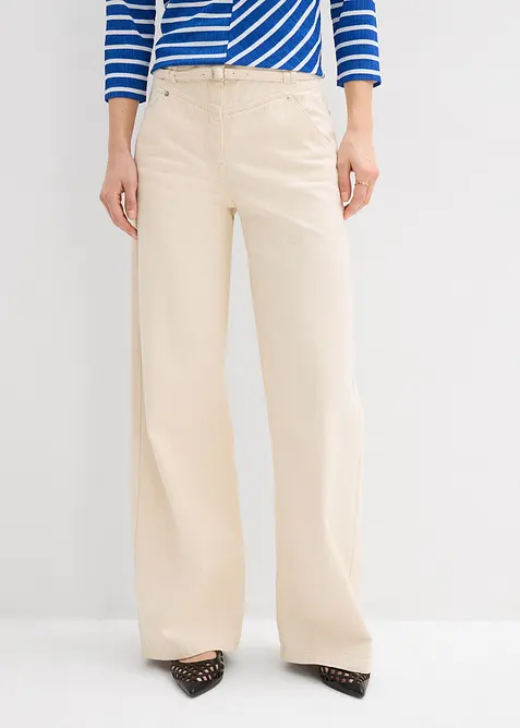 Twillbukse i 100% bomull, bonprix