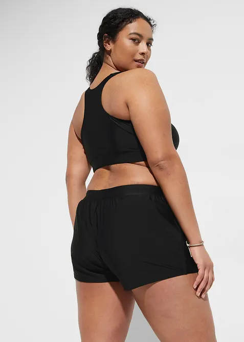 Bustier-bikini med badeshorts (2-delt sett), bonprix