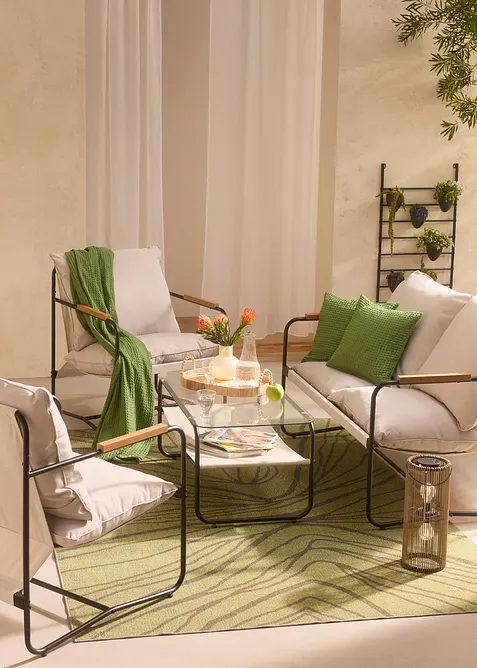 Vegghylle med 6 blomsterpotter, bonprix