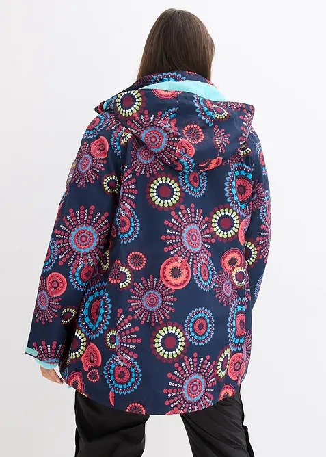 3-i-1-funksjonsjakke  med hette, vanntett, bonprix