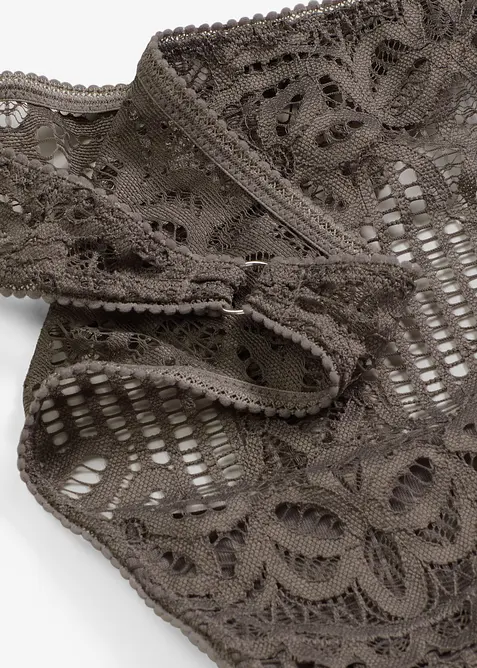 Mini-stringtruse i blondemateriale, bonprix