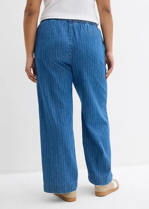 Pull on-Wide Leg-jeans, bonprix