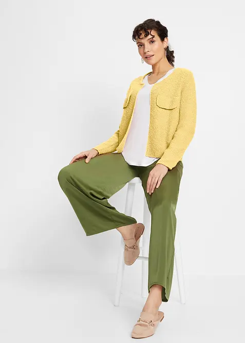 Cardigan i boucl&eacute;, bonprix