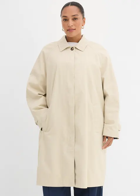 Enkeltspent trenchcoat, bonprix