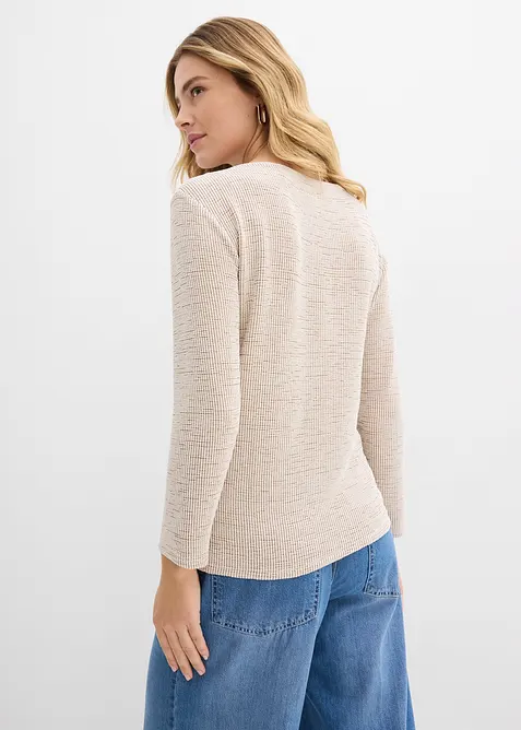 Topp av myk viskosemiks, bonprix