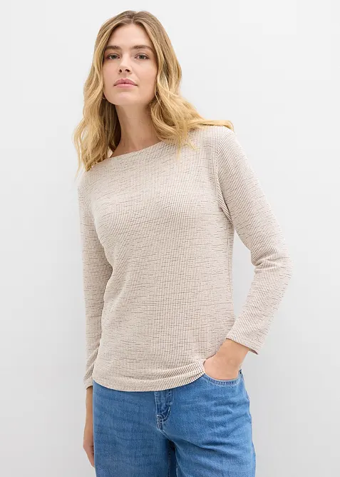 Topp av myk viskosemiks, bonprix