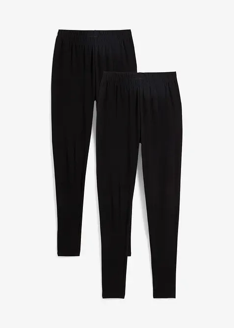 Leggings (2-pack), bonprix