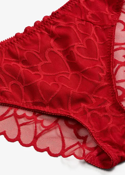 Truse med delikate blonder, bonprix