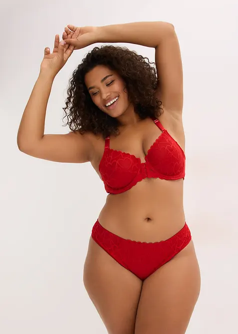 Truse med delikate blonder, bonprix