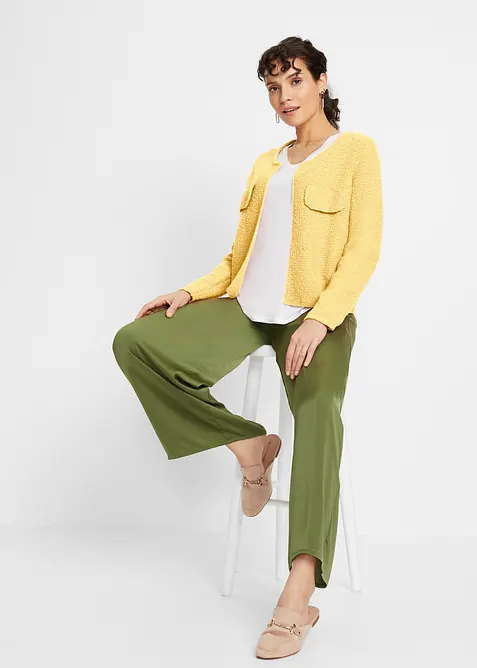 Cardigan i boucl&eacute;, bonprix