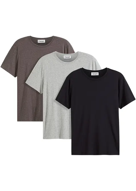 T-skjorte (3-pack), bonprix