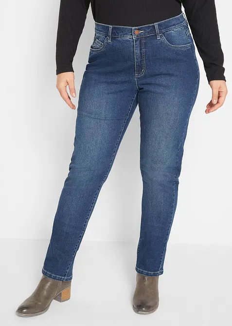 Straight-jeans Mid Waist, stretch, bonprix