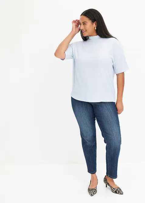 Straight-jeans Mid Waist, stretch, bonprix