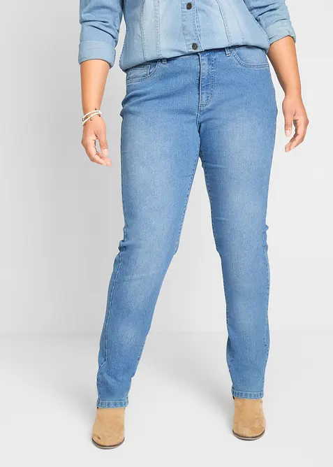 Straight-jeans Mid Waist, stretch, bonprix