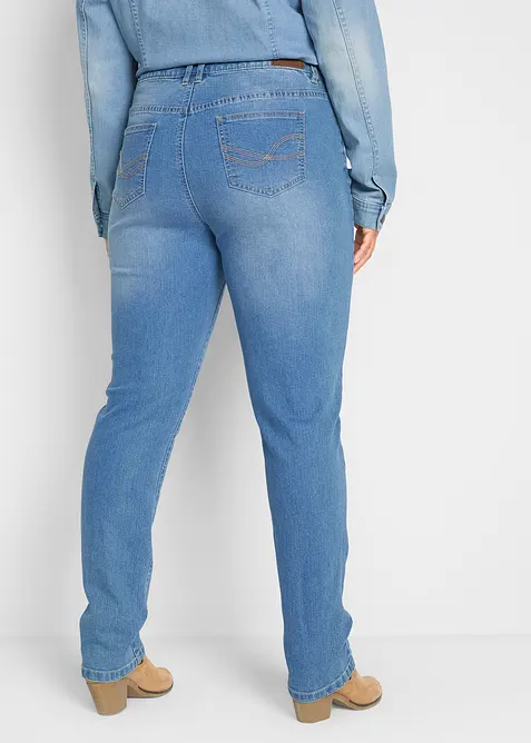 Straight-jeans Mid Waist, stretch, bonprix