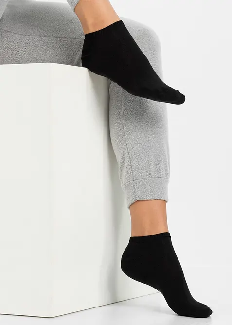 Sneakerssokker med &oslash;kologisk bomull (20-pack), bonprix