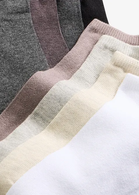 Sneakerssokker med &oslash;kologisk bomull (20-pack), bonprix