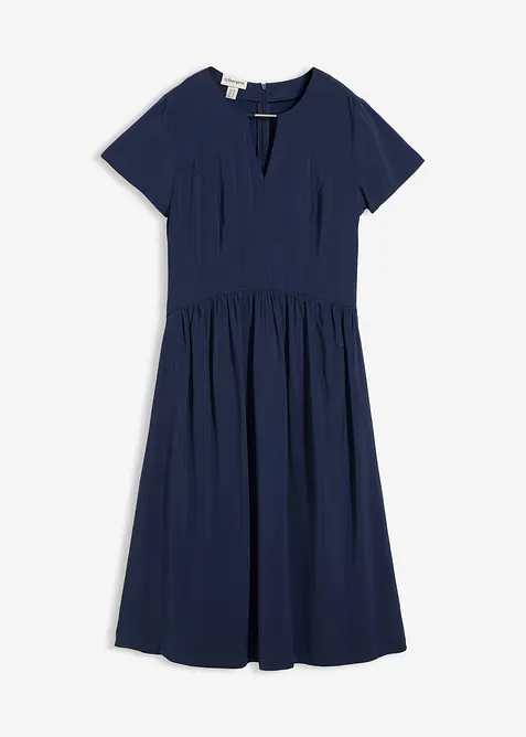 Kjole i lett viskosemiks, bonprix