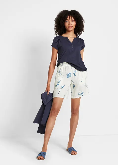 Bomullstopp, kortermet, bonprix