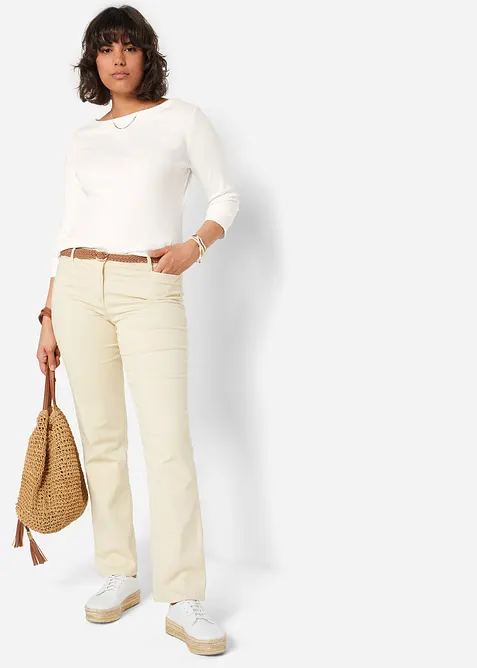 Flettet belte med matt spenne, bonprix