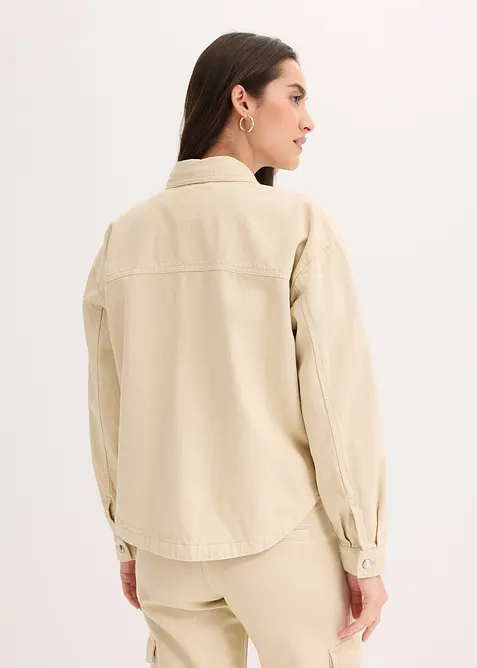 Skjortejakke i 100% bomull, bonprix