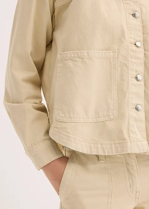 Skjortejakke i 100% bomull, bonprix