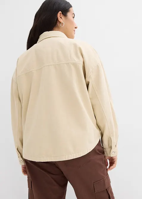 Skjortejakke i 100% bomull, bonprix