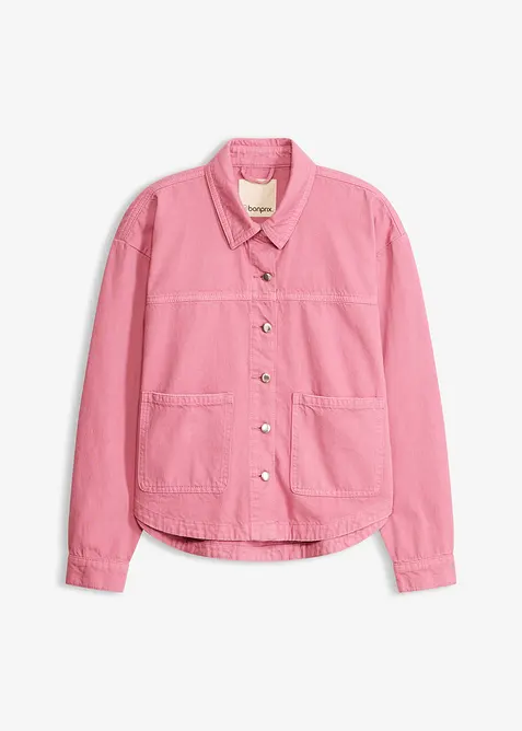 Skjortejakke i 100% bomull, bonprix