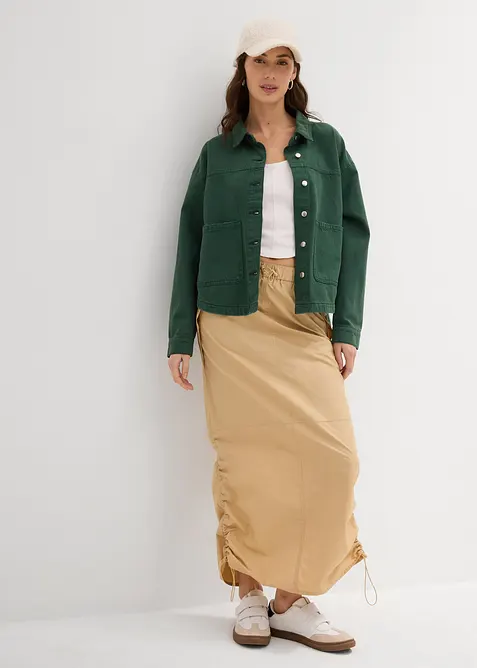 Skjortejakke i 100% bomull, bonprix