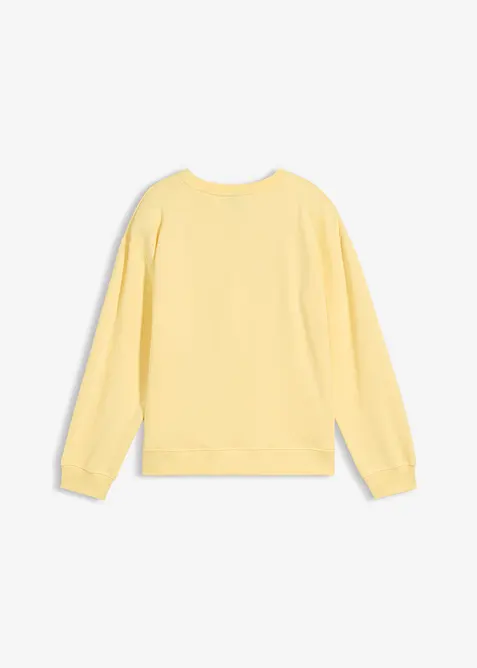Sweatshirt i 100% &oslash;kologisk bomull, bonprix