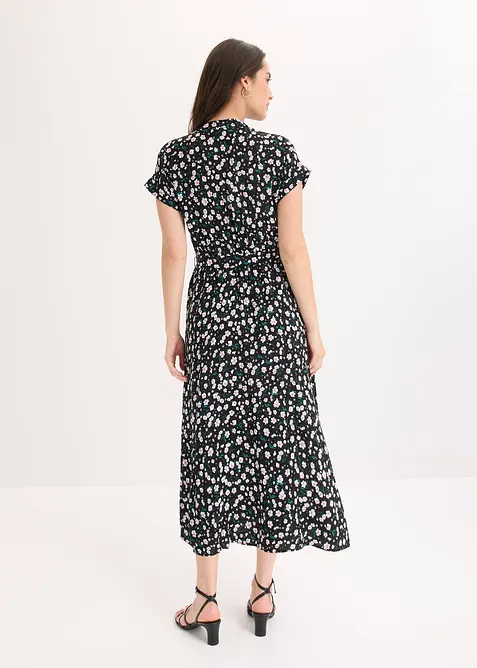 Skjortekjole i lett viskose, bonprix