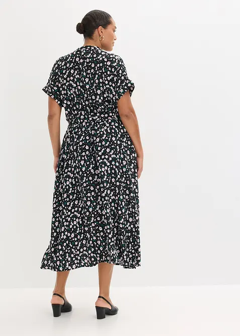 Skjortekjole i lett viskose, bonprix