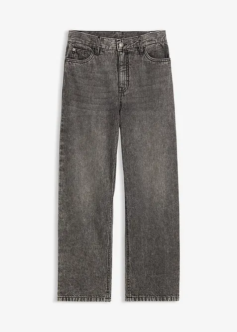Loose Fit-jeans med regulerbar linning, Straight, bonprix