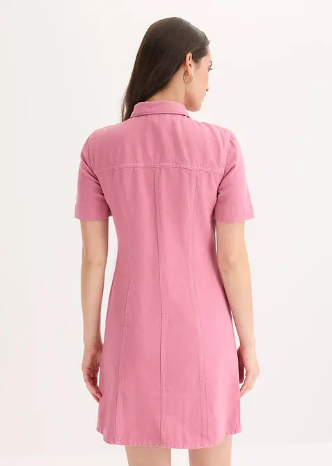 Minikjole i 100% bomull, bonprix