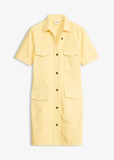 Minikjole i 100% bomull, bonprix